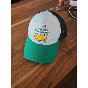 Masters PGA Golf  Trucker Hat  New, Black Backing